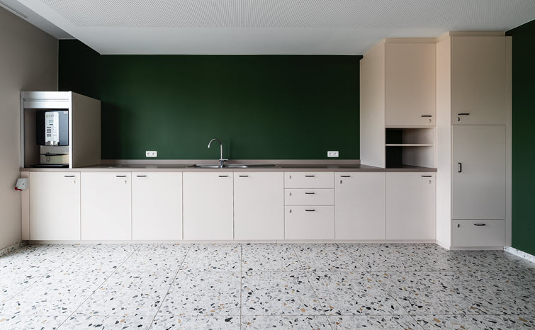 A cosy home in l'heureux séjour with UNILIN HPL for the interior decor